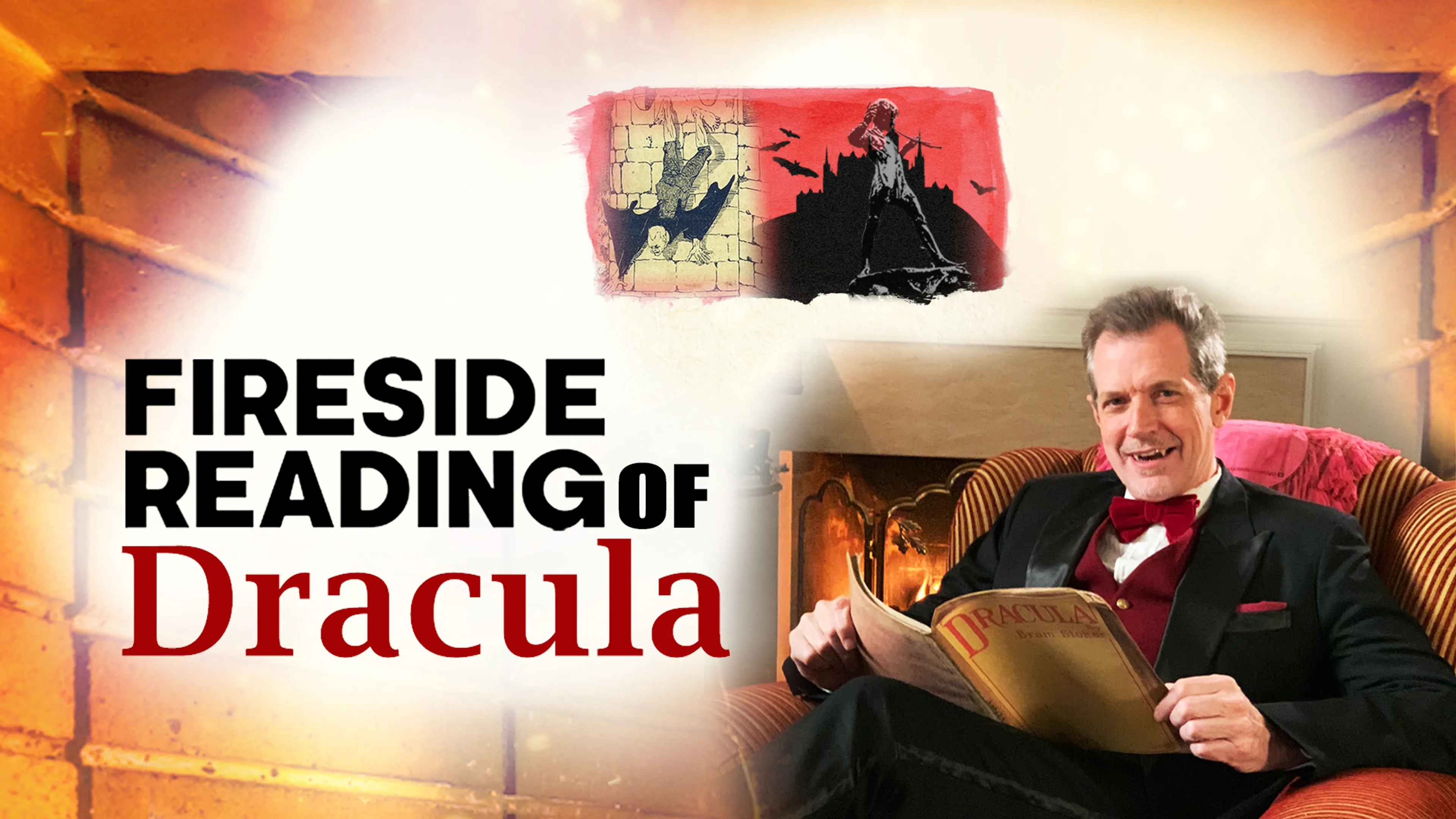 Fireside Reading of Dracula poster